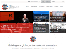Tablet Screenshot of genglobal.org